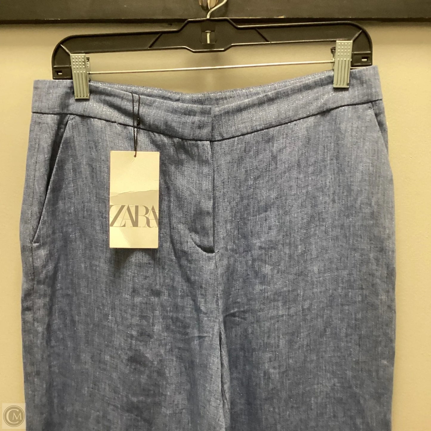 Pants Dress By Zara In Blue, Size: M