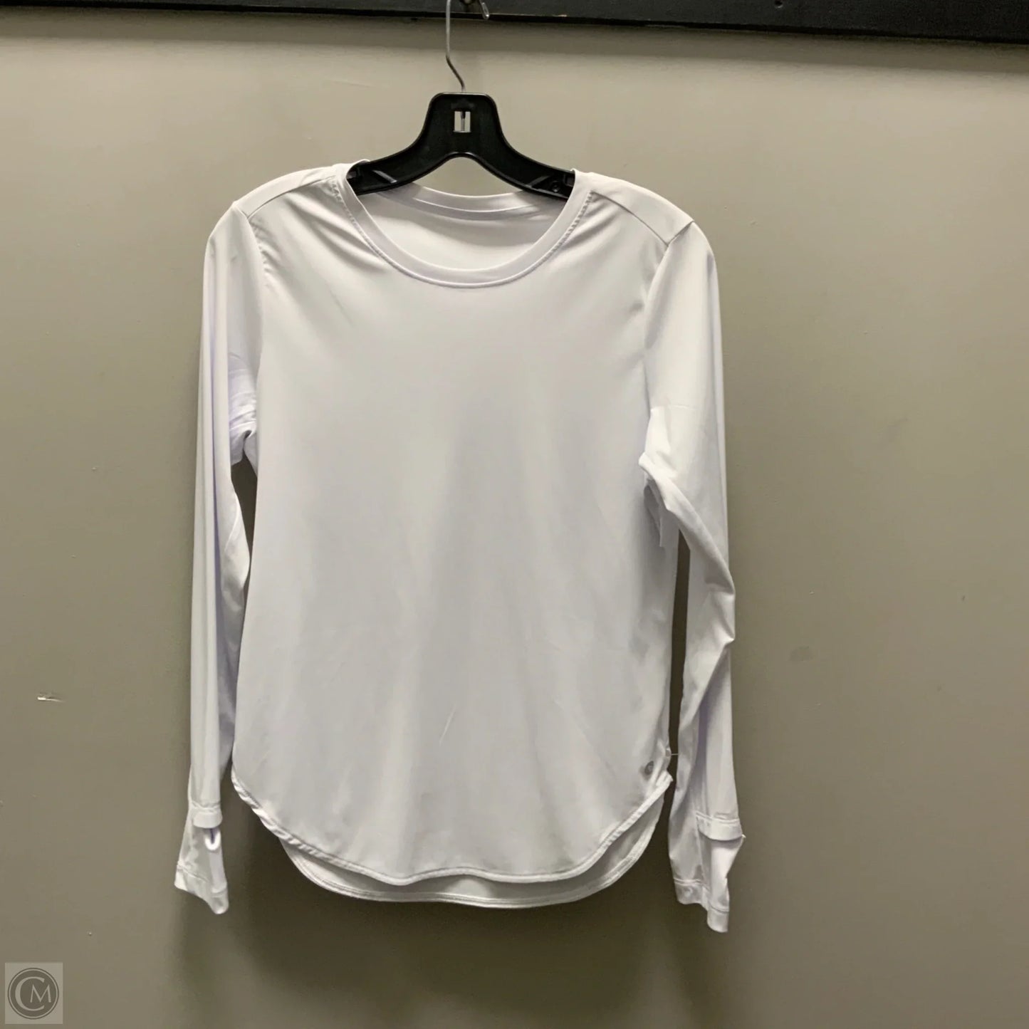 Athletic Top Long Sleeve Crewneck By Baleaf In White, Size: Xs