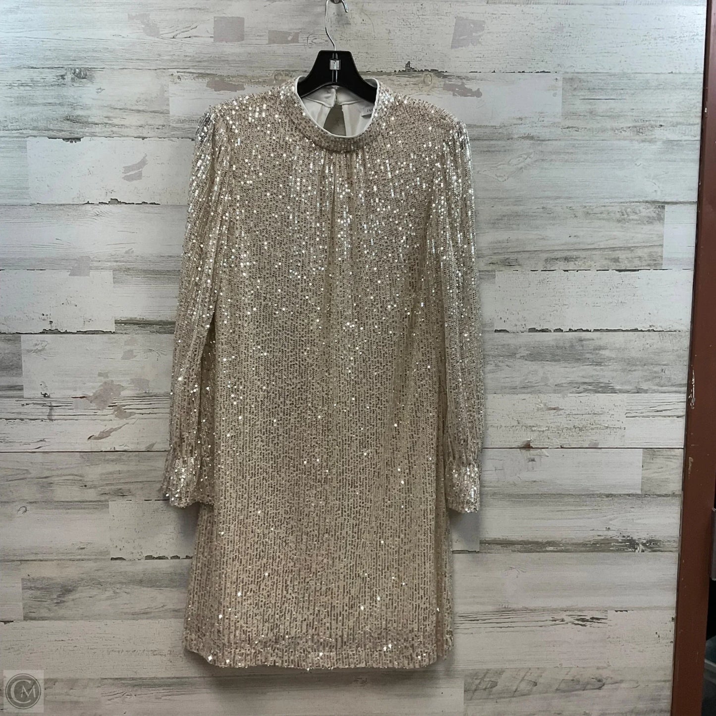 Dress Party Short By Julie Jordan In Silver, Size: M