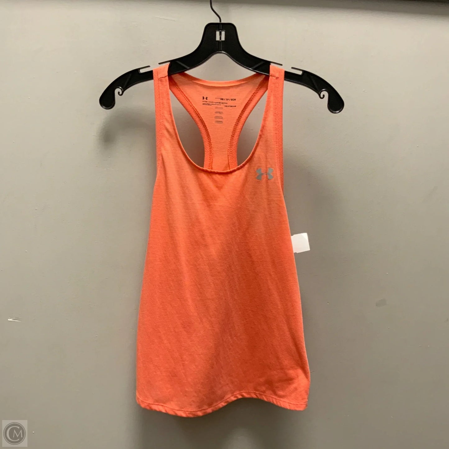 Athletic Tank Top By Under Armour In Orange, Size: Xs