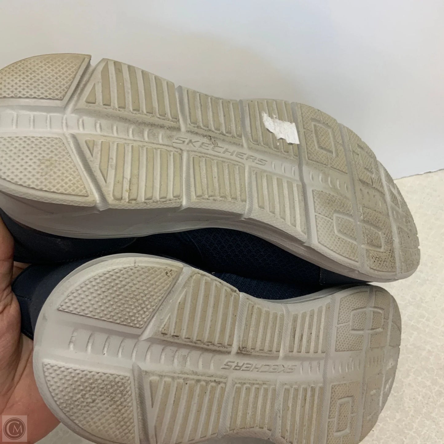 Shoes Sneakers By Skechers In Blue, Size: 9