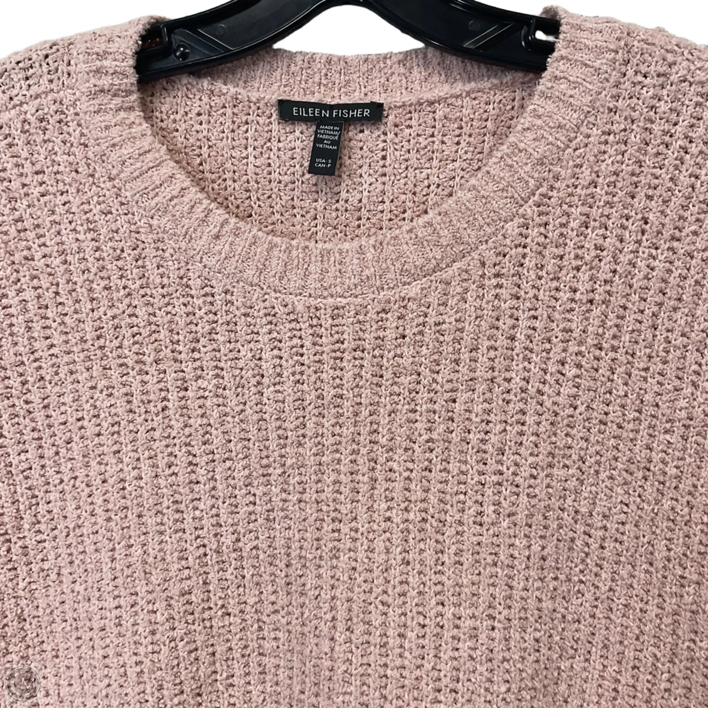 Vest Sweater By Eileen Fisher In Pink, Size: S