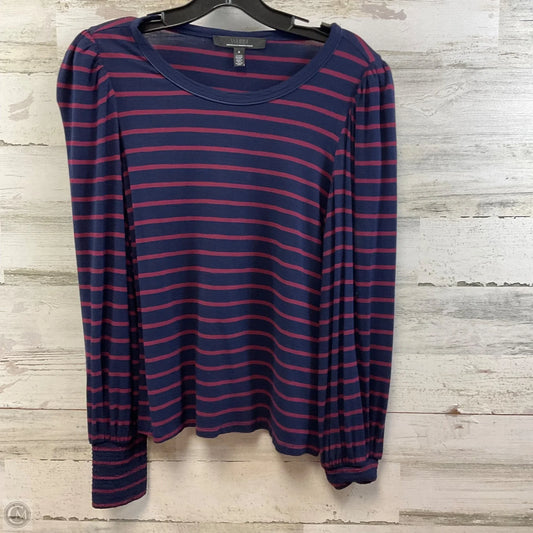 Top Long Sleeve By White House Black Market In Blue, Size: S