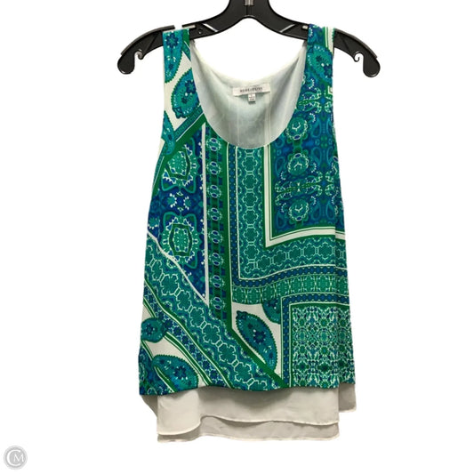 Blouse Sleeveless By Rose And Olive In Green, Size: L