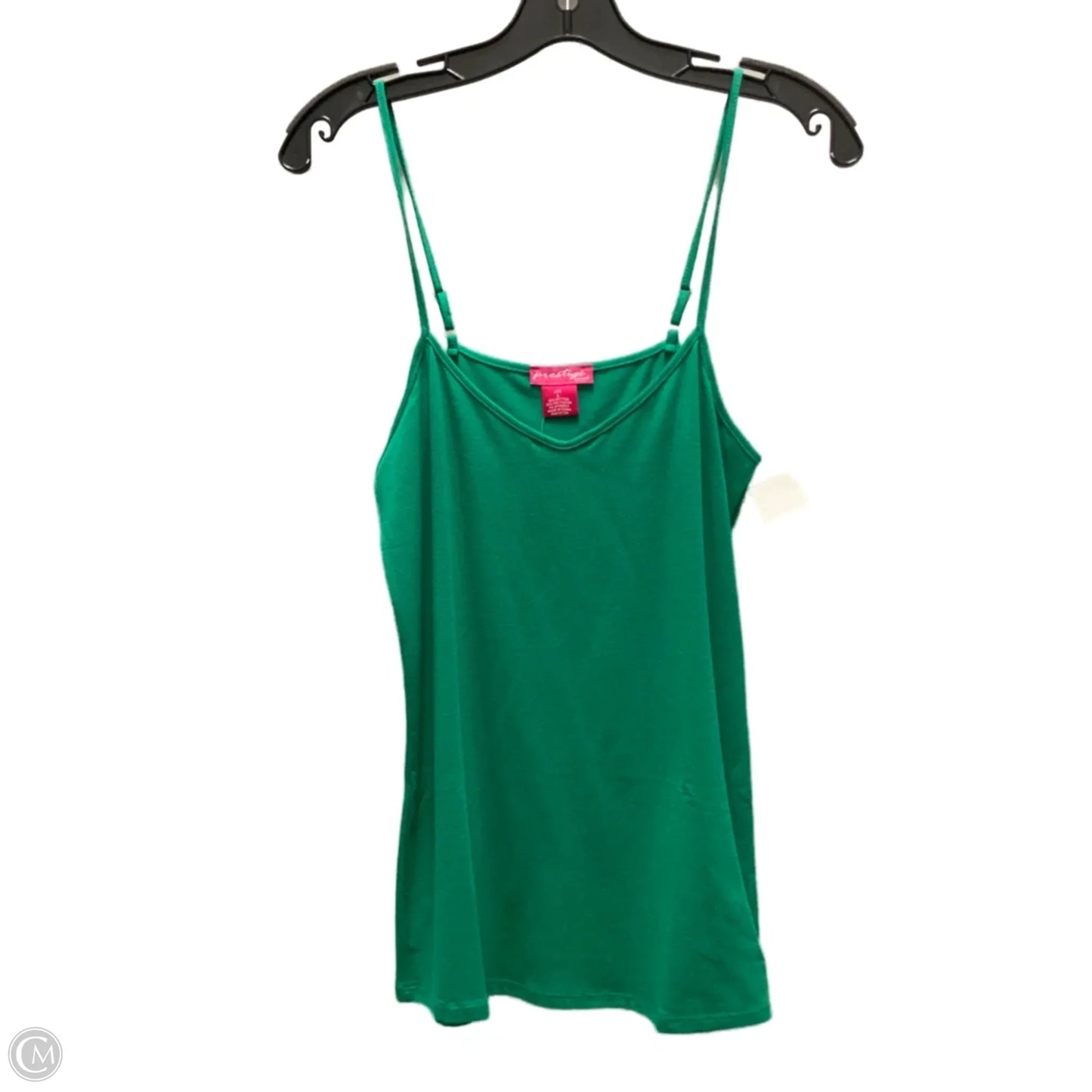 Tank Top By Prestige Edge In Green, Size: L