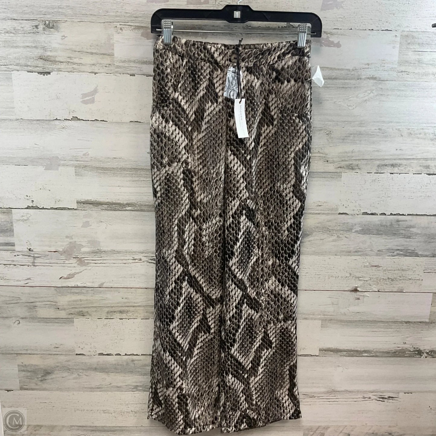 Pants Dress By Olivaceous In Black & Grey, Size: S