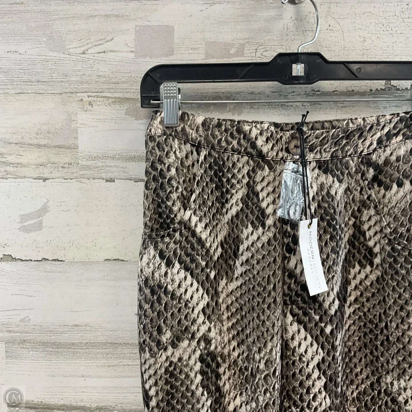 Pants Dress By Olivaceous In Black & Grey, Size: S