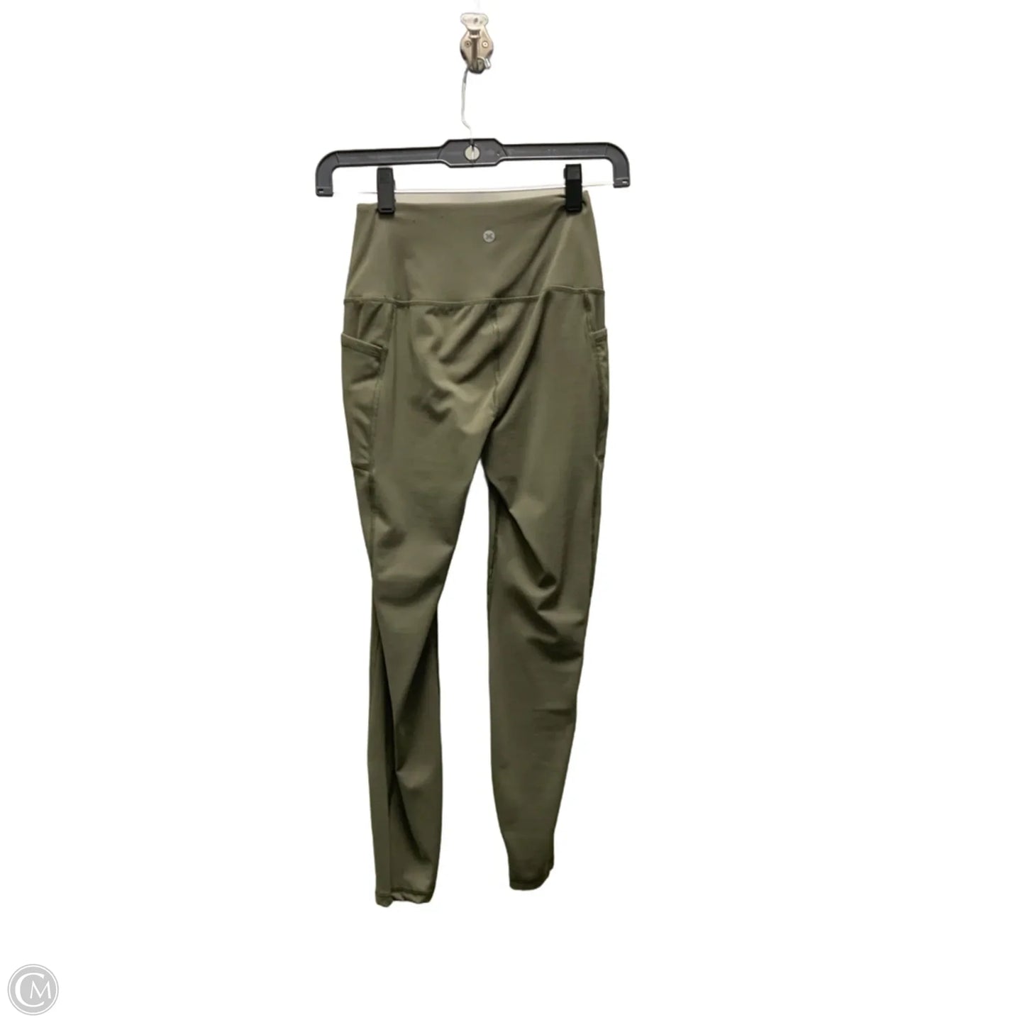 Athletic Leggings By Rbx In Green, Size: Xs