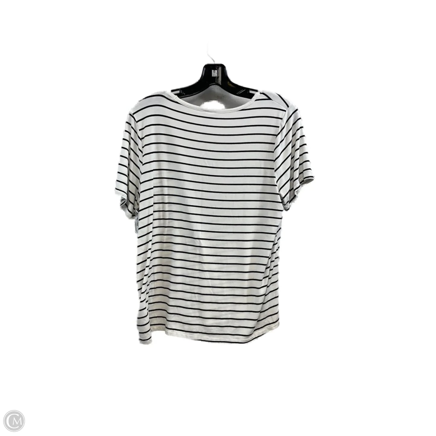 Top Short Sleeve Basic By Old Navy In White, Size: M