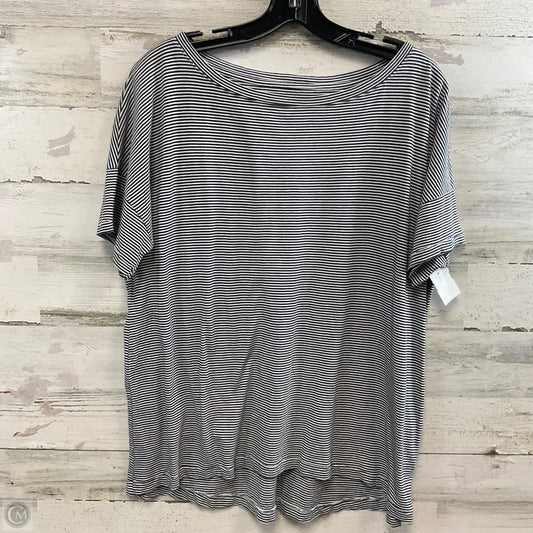 Top Short Sleeve By Eileen Fisher In Blue, Size: S