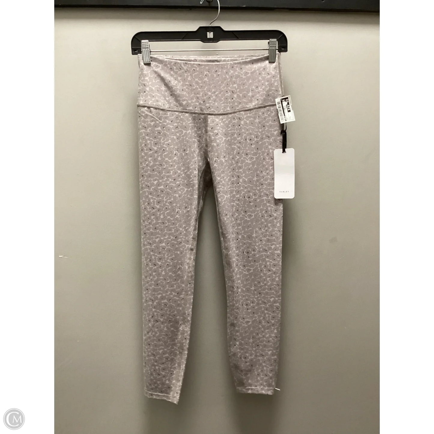 Athletic Leggings By Varley In Grey, Size: L