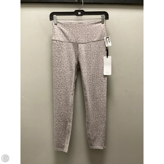 Athletic Leggings By Varley In Grey, Size: L