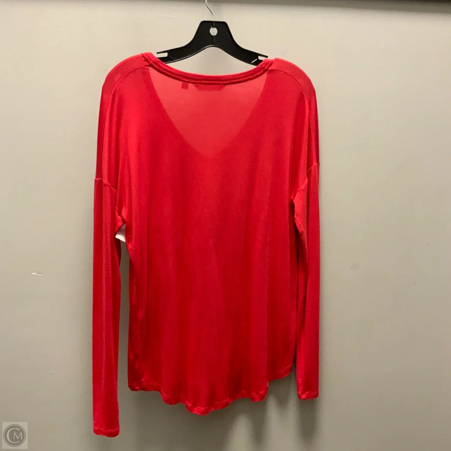 Athletic Top Long Sleeve Crewneck By Athleta In Red, Size: S