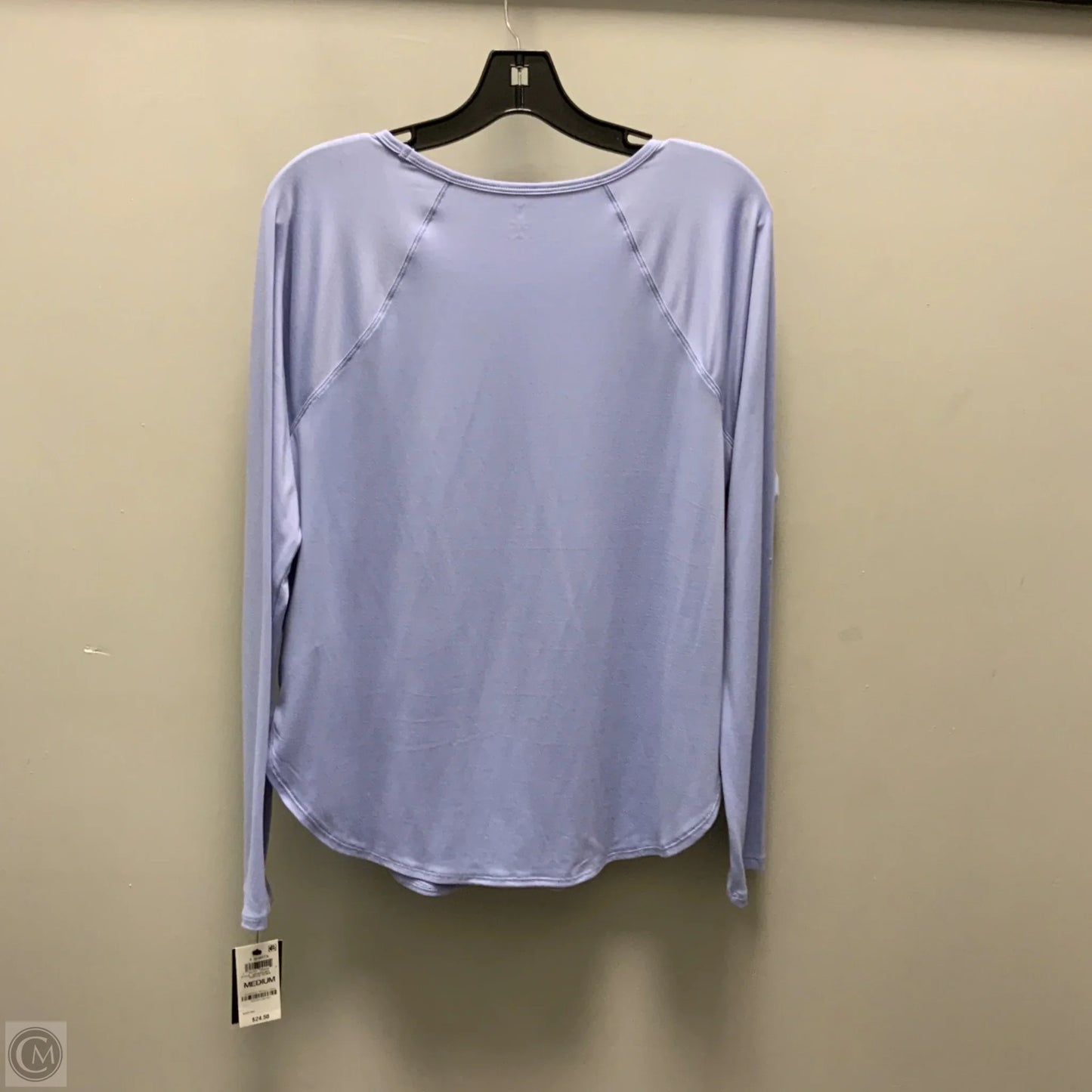 Athletic Top Long Sleeve Crewneck By Ideology In Purple, Size: M