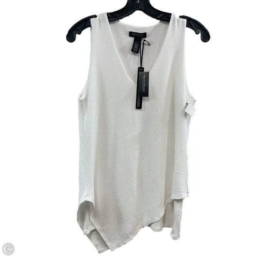 Blouse Sleeveless By White House Black Market In White, Size: S