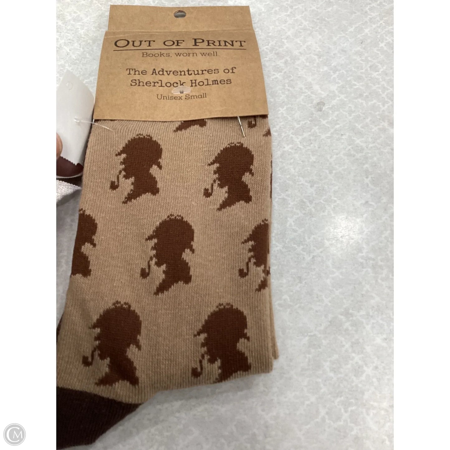 Socks By Clothes Mentor In Brown, Size: S