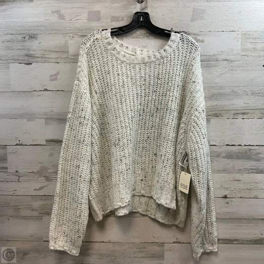 Sweater By Ana In Cream, Size: 2x
