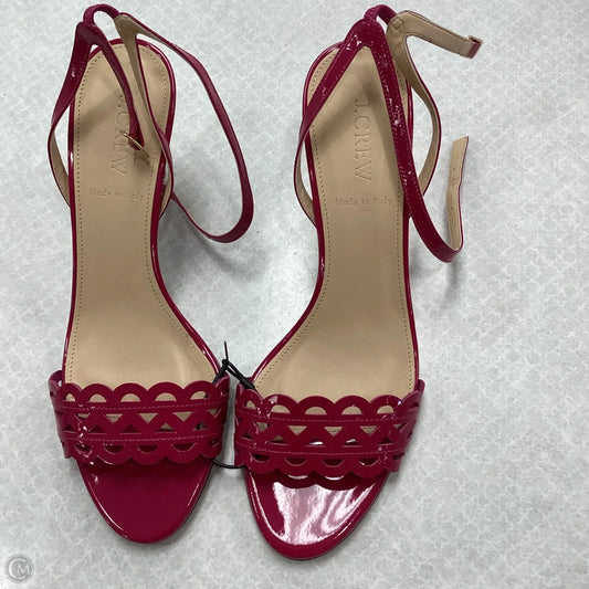 Sandals Heels Stiletto By J. Crew In Pink, Size: 8.5