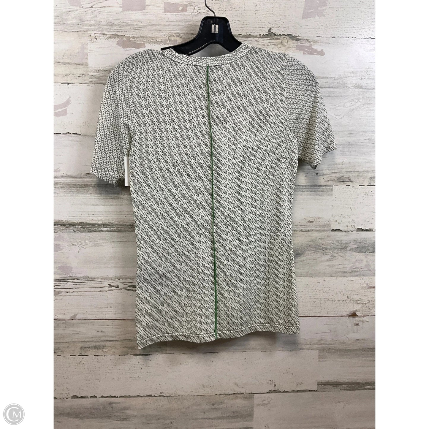 Top Short Sleeve By Rag And Bone In Green, Size: Xs