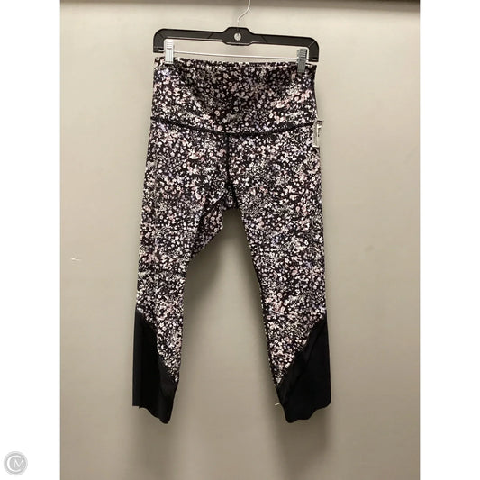 Athletic Capris By Lululemon In Black, Size: M