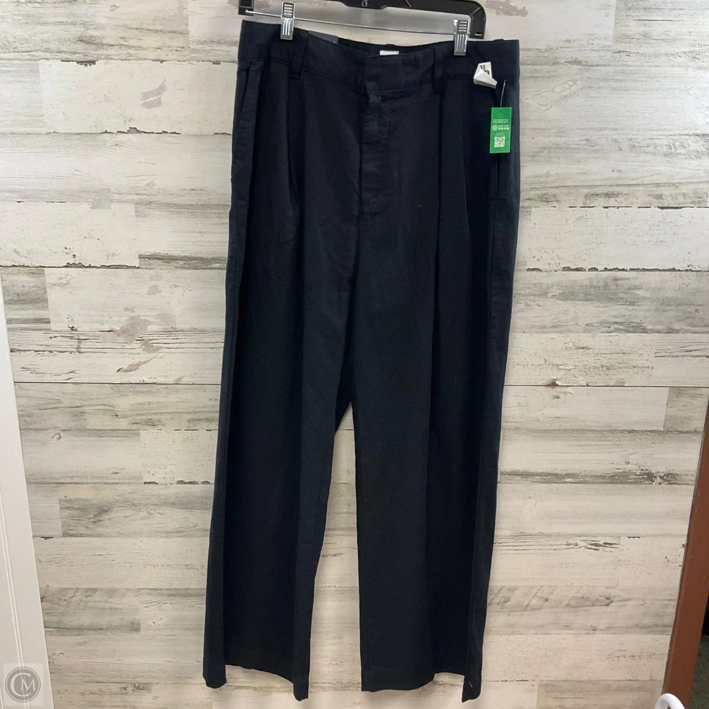 Pants Linen By Gap In Black, Size: 14