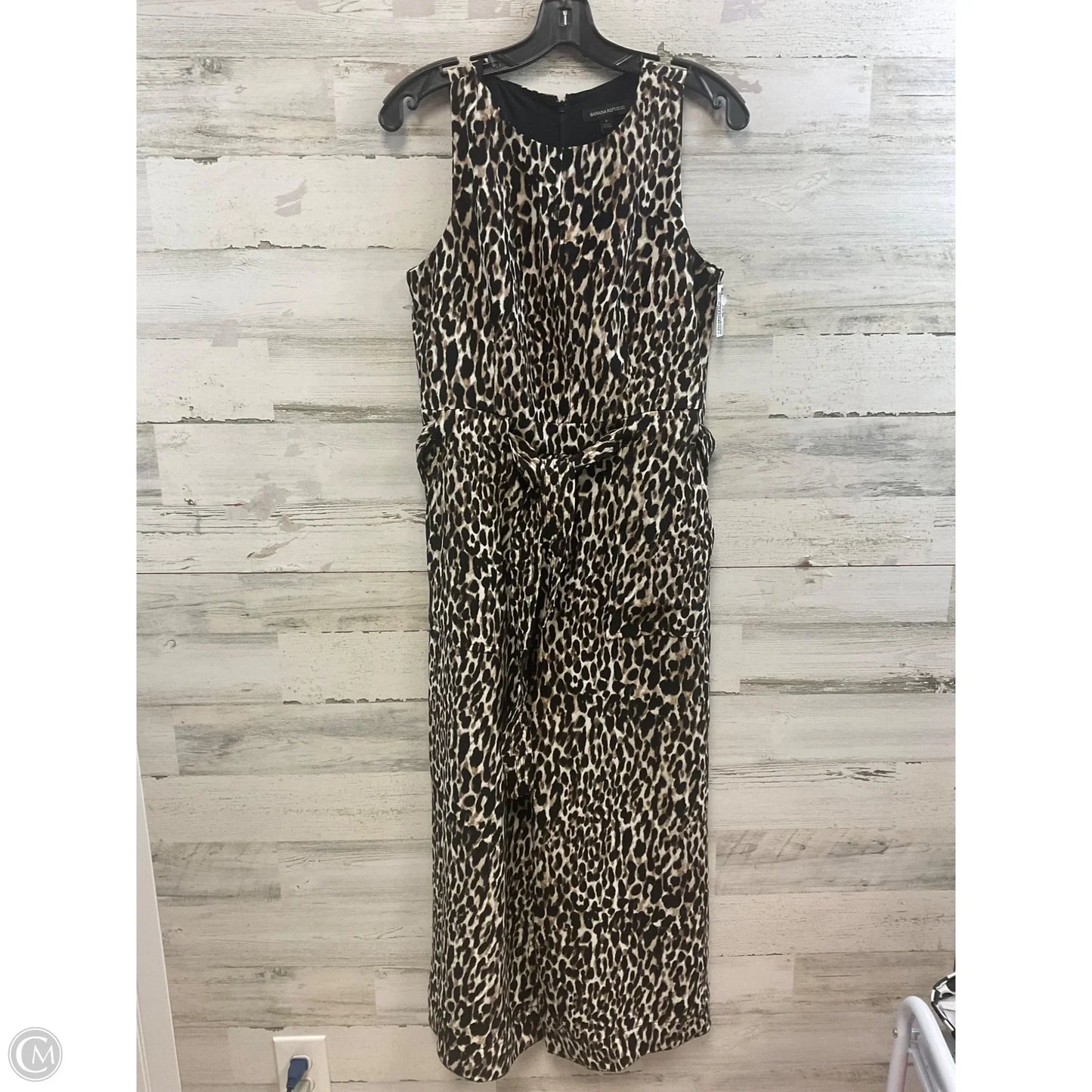 Jumpsuit By Banana Republic In Animal Print, Size: S