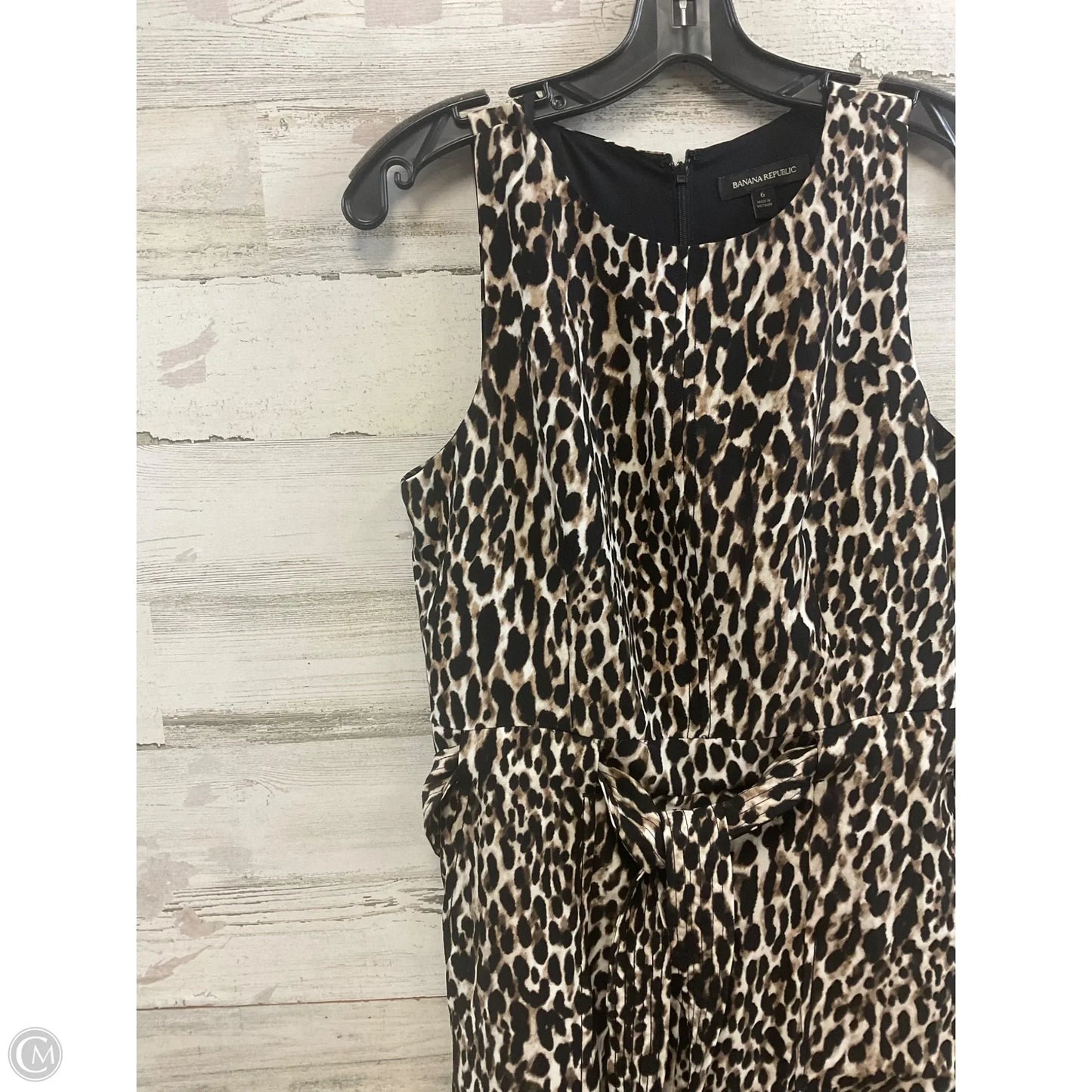 Jumpsuit By Banana Republic In Animal Print, Size: S
