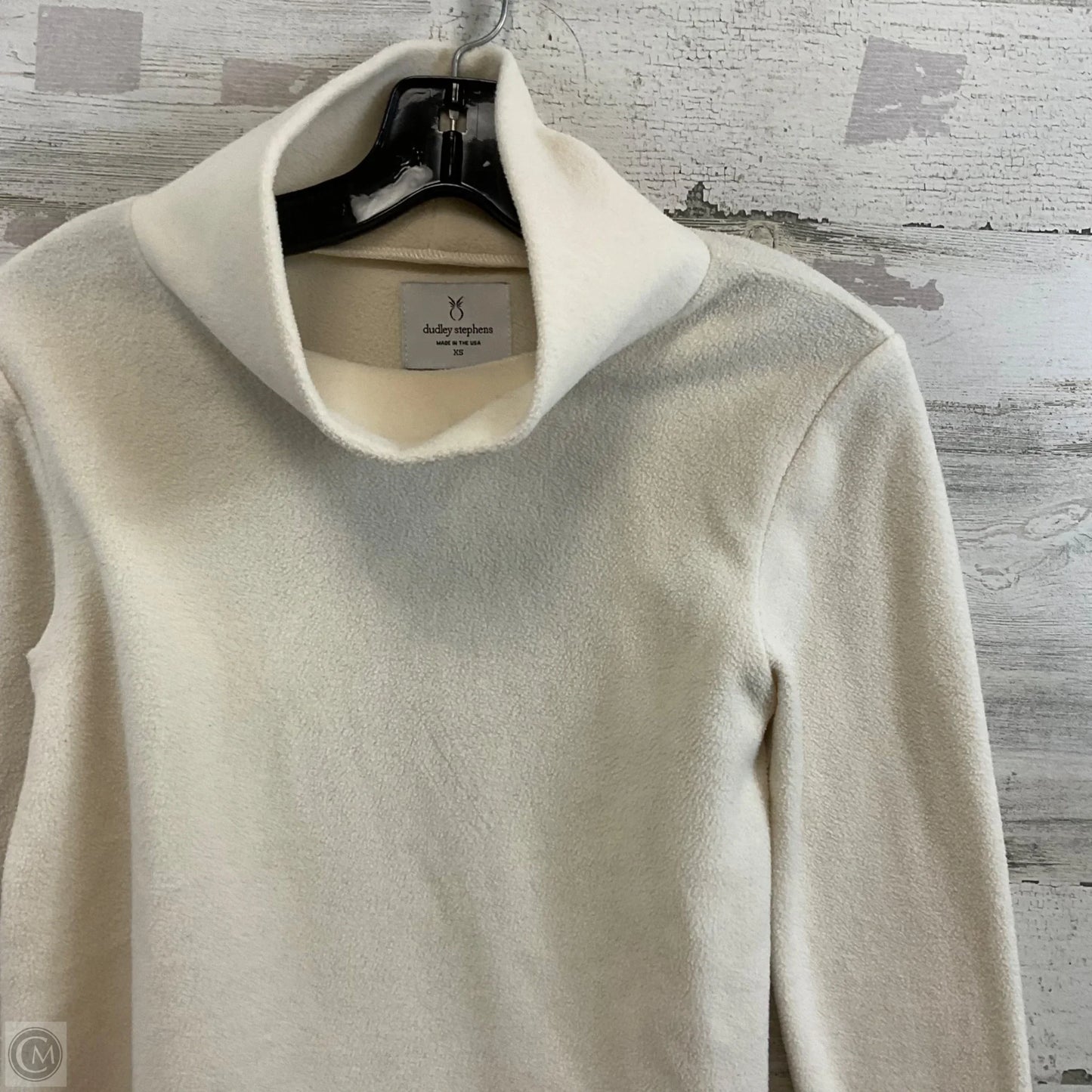Top Long Sleeve By Dudley Stephens In Cream, Size: Xs