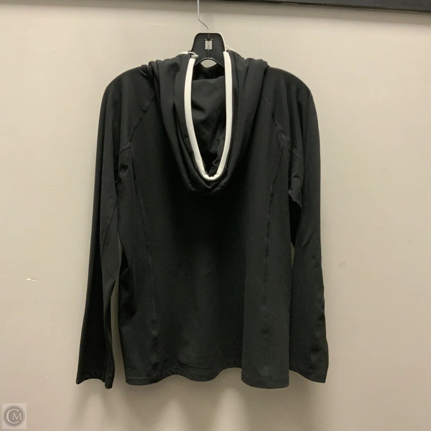 Athletic Top Long Sleeve Hoodie By Fila In Black, Size: Xl