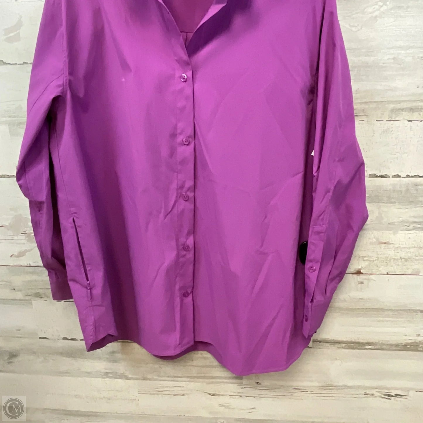 Tunic Long Sleeve By Athleta In Purple, Size: S