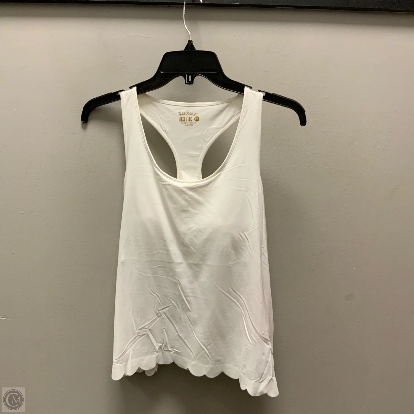 Athletic Tank Top By Lilly Pulitzer In White, Size: M