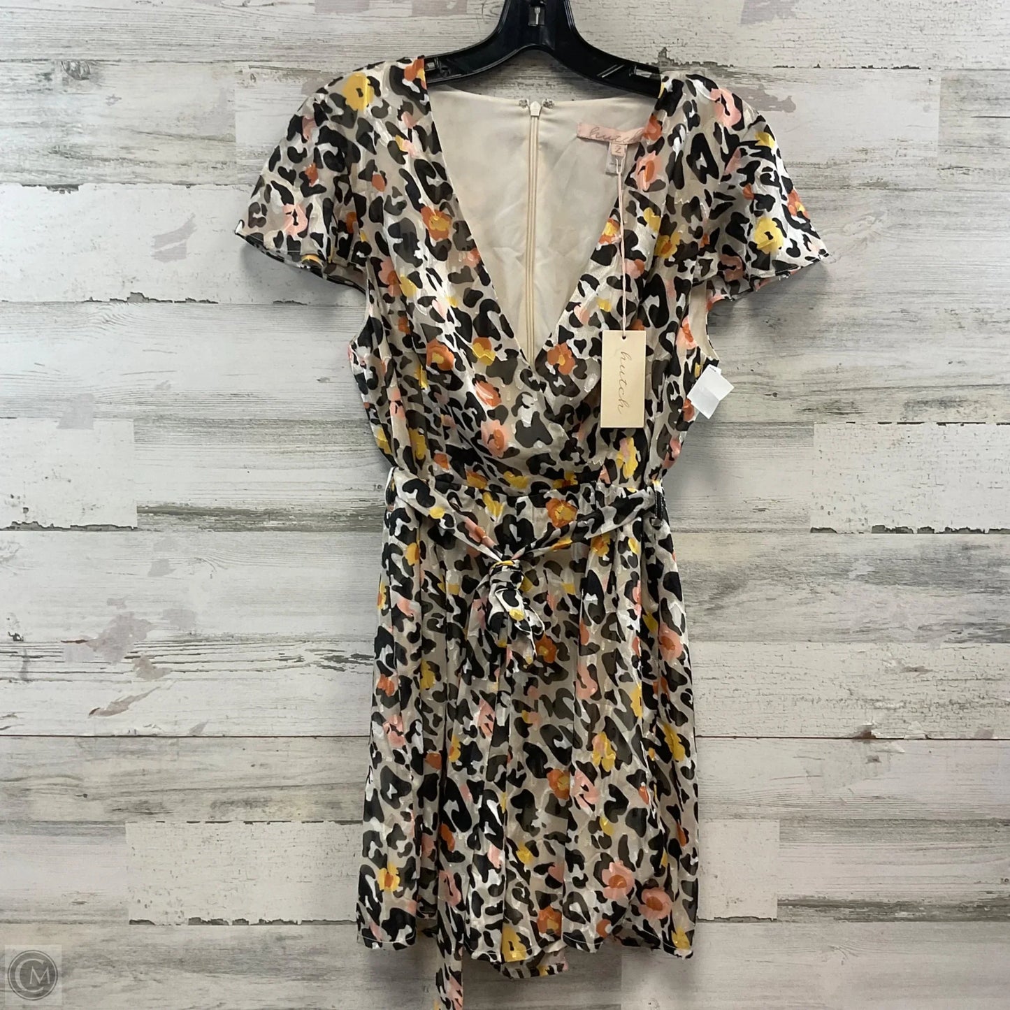 Romper By Hutch In Black & Cream, Size: Xs