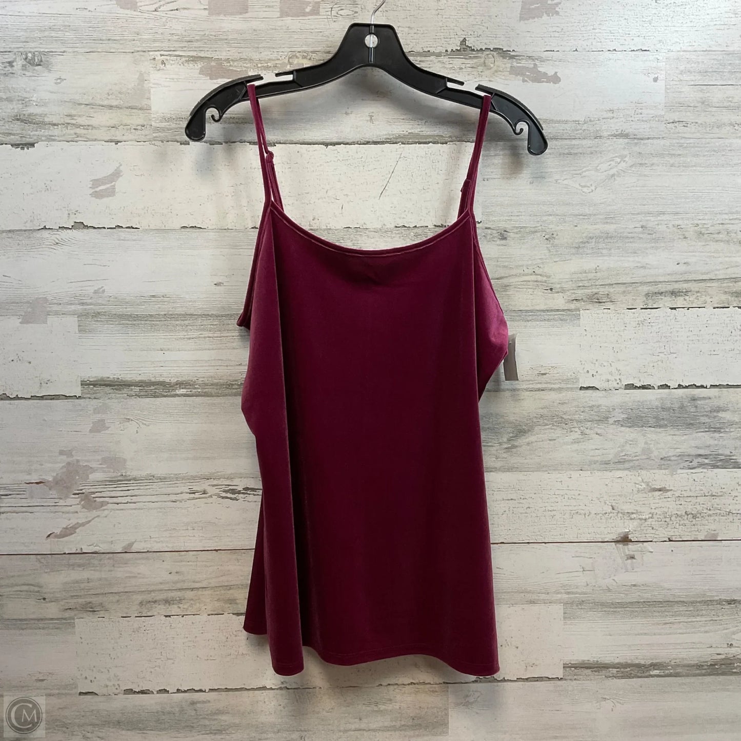 Top Sleeveless By Loft In Purple, Size: Xl
