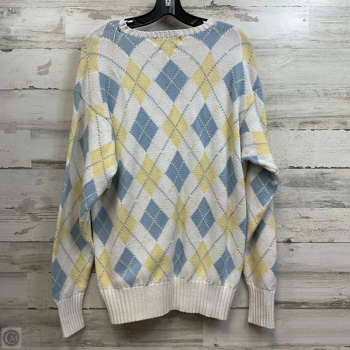 Sweater By Polo Ralph Lauren In White, Size: Xl