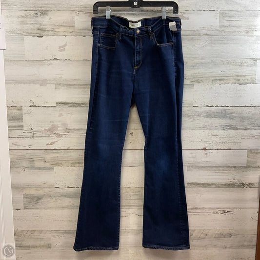 Jeans Boot Cut By Gap In Blue Denim, Size: 12