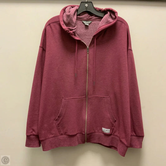 Jacket Other By Eddie Bauer In Maroon, Size: Xl