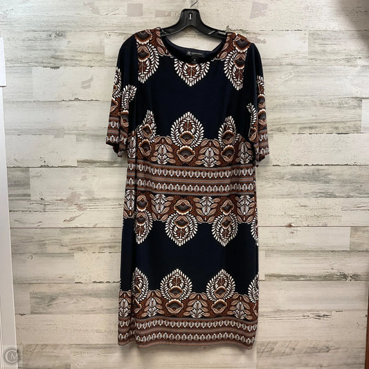 Dress Casual Short By Inc In Blue, Size: Xxl