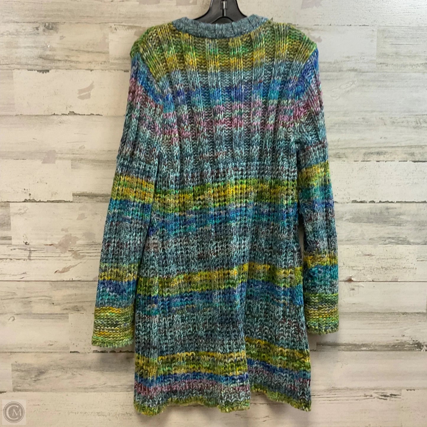 Sweater Cardigan By Sundance In Blue & Green, Size: M
