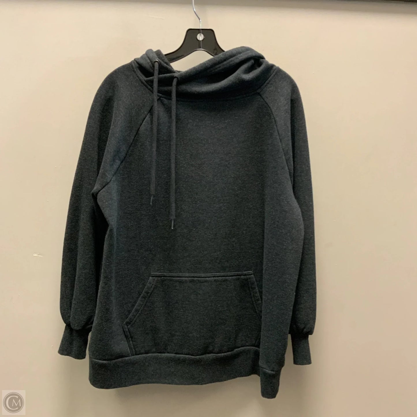 Sweatshirt Hoodie By Zenana In Black, Size: Xl