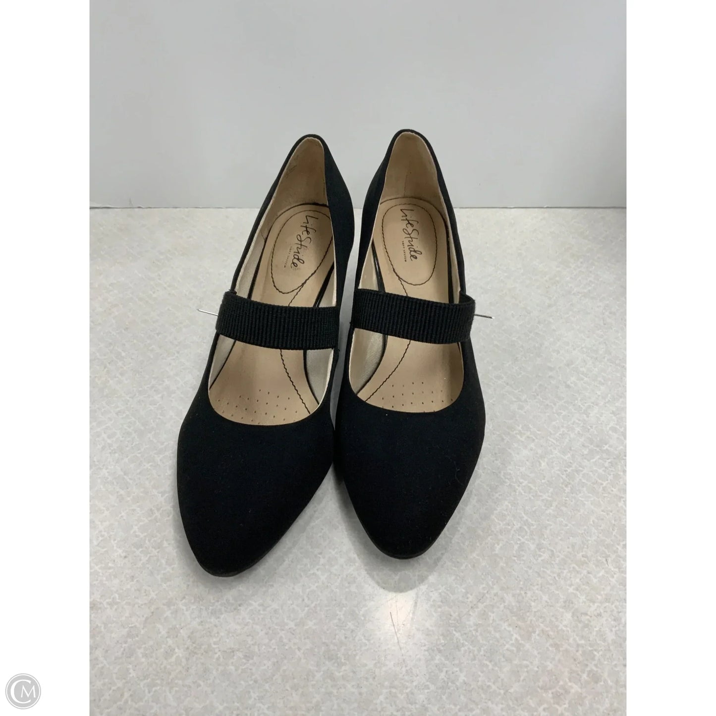 Shoes Heels Wedge By Life Stride In Black, Size: 11