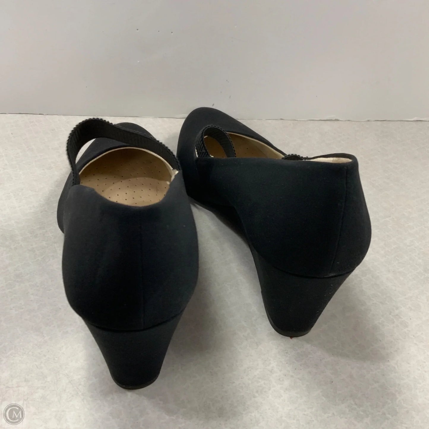 Shoes Heels Wedge By Life Stride In Black, Size: 11