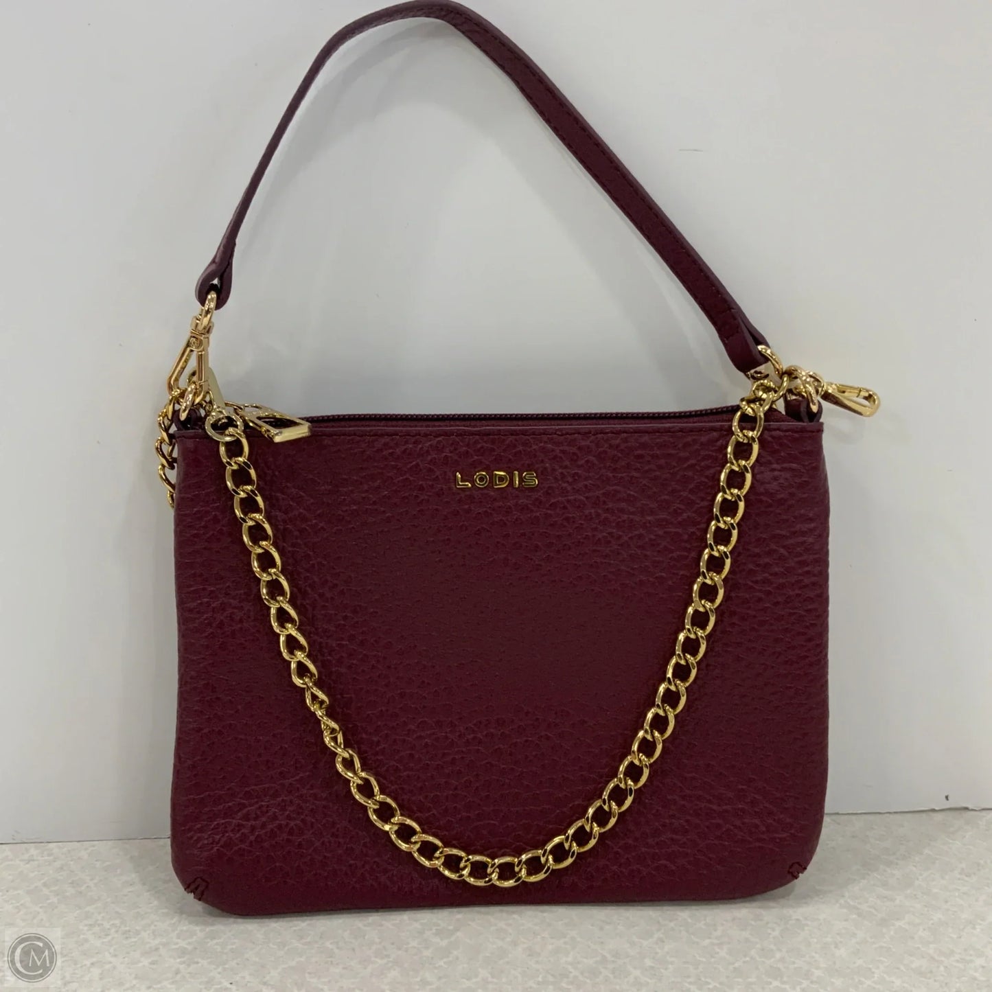 Crossbody Leather By Lodis, Size: Medium