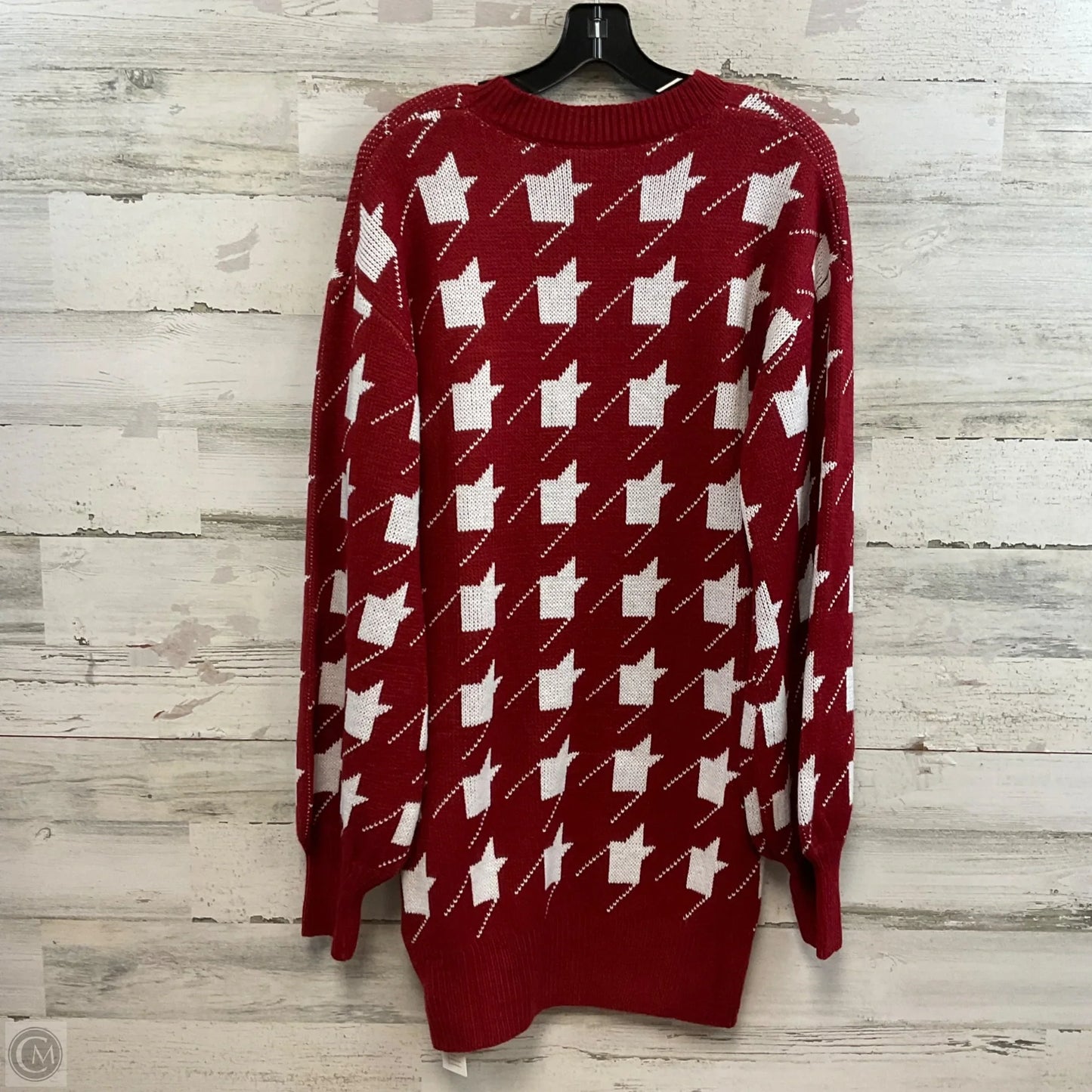 Dress Sweater By Cupshe In Red, Size: S