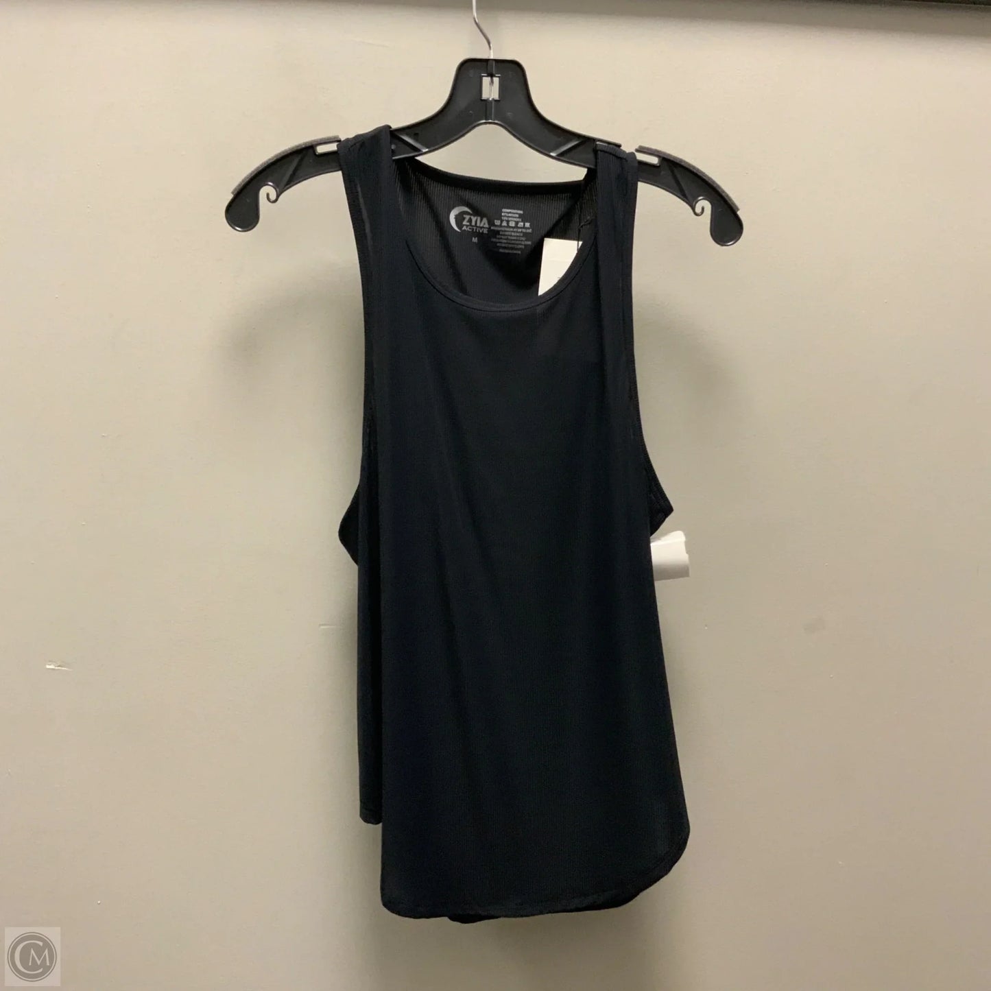 Athletic Tank Top By Zyia In Black, Size: M