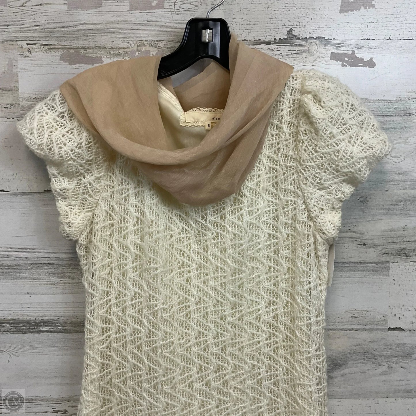 Dress Casual Short By Areve In Cream, Size: S