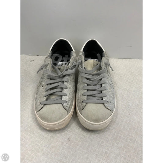 Shoes Sneakers By P448 In Grey, Size: 6.5