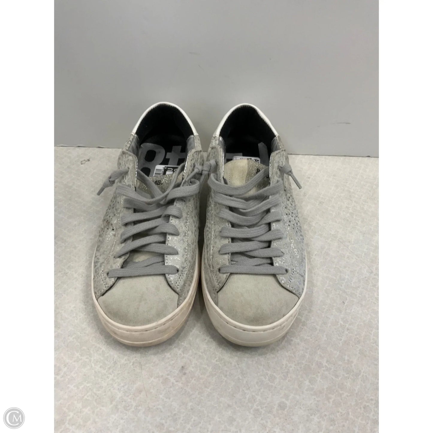 Shoes Sneakers By P448 In Grey, Size: 6.5