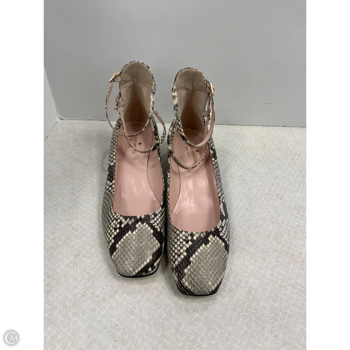 Shoes Designer By Kate Spade In Snakeskin Print, Size: 9