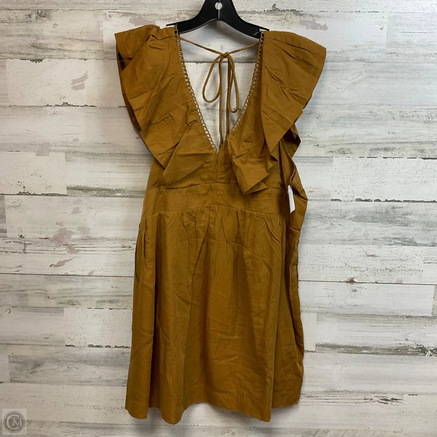 Dress Casual Short By Anthropologie In Brown, Size: Lp