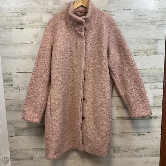 Coat Faux Fur & Sherpa By Old Navy In Pink, Size: Xxl